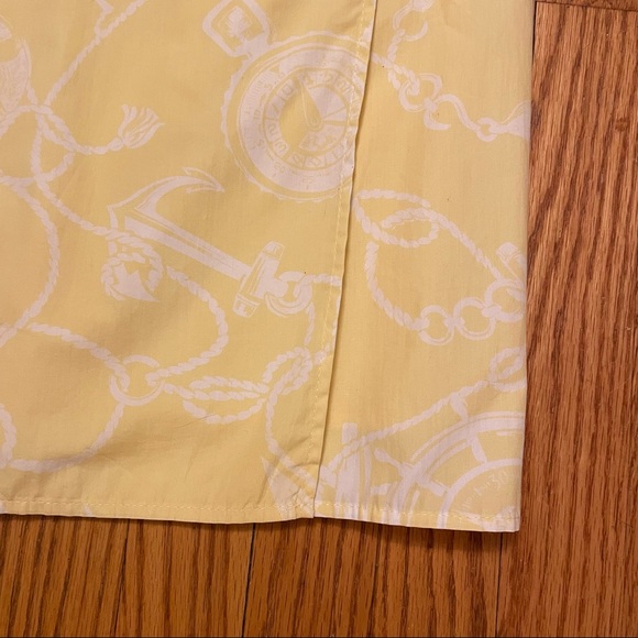 Yellow Wrap Skirt by Talbots Petites - Picture 2 of 8